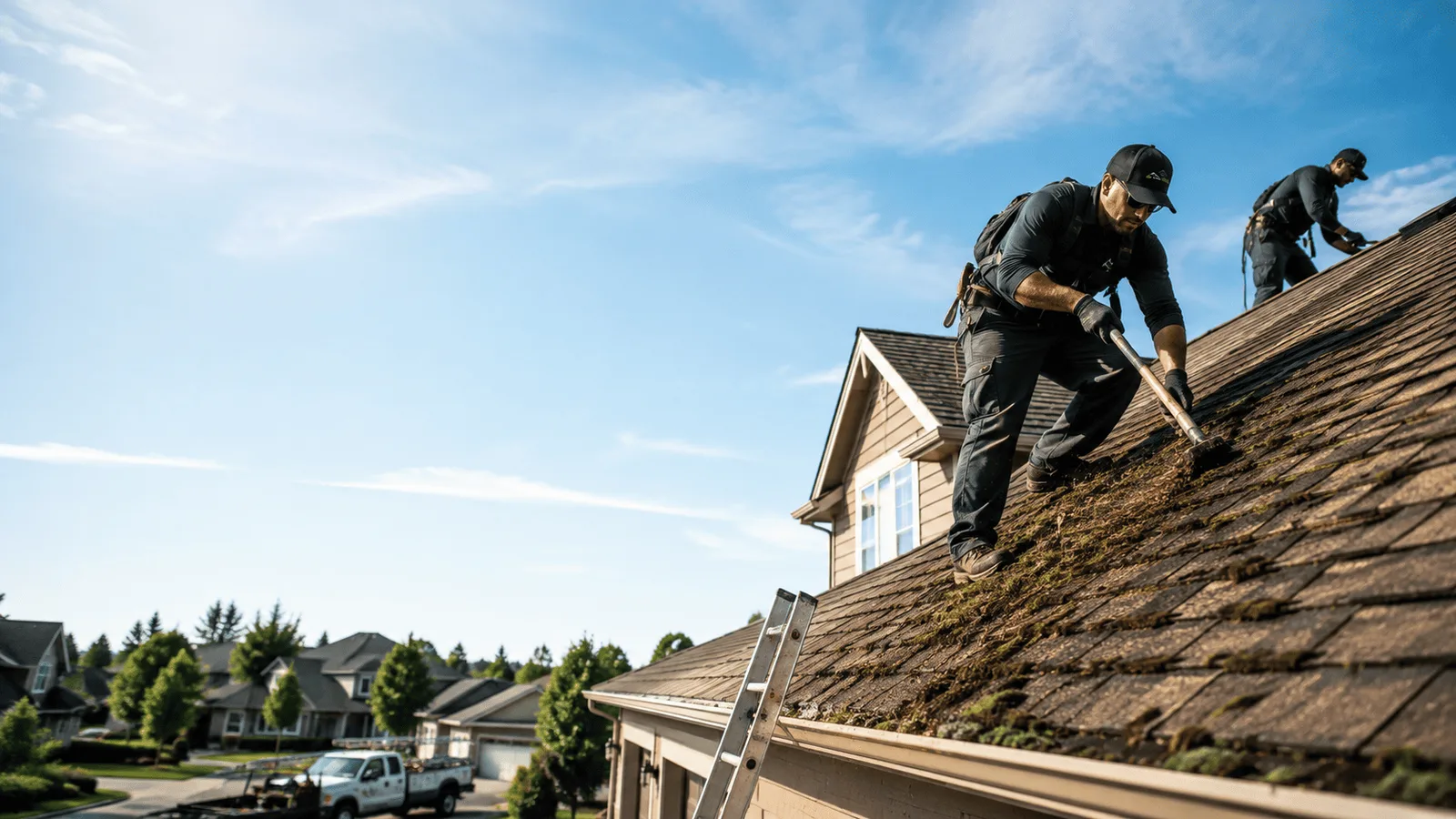 Roof Moss Removal in Lyons, NY near me